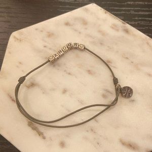 Amour Beaded Friendship Bracelet